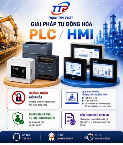 Giải pháp cho PLC và HMI khi quên mật khẩu
