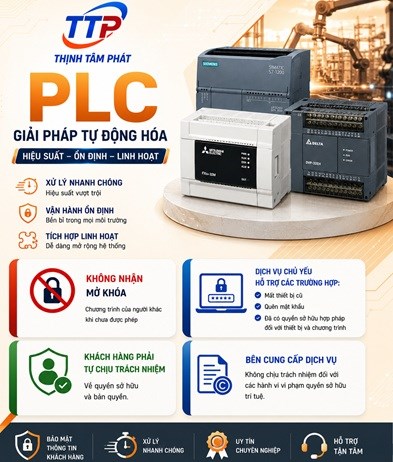 Hỗ trợ mở khóa PLC lấy ngay