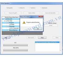 Unlock password PLC Wecon chế độ chống upload
